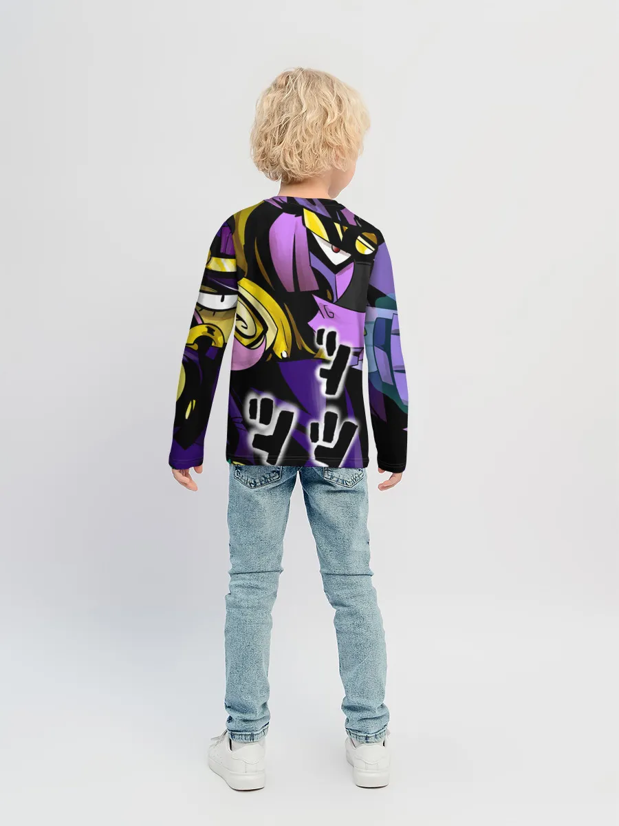 Детский лонгслив / JoJo Bizarre Adventure