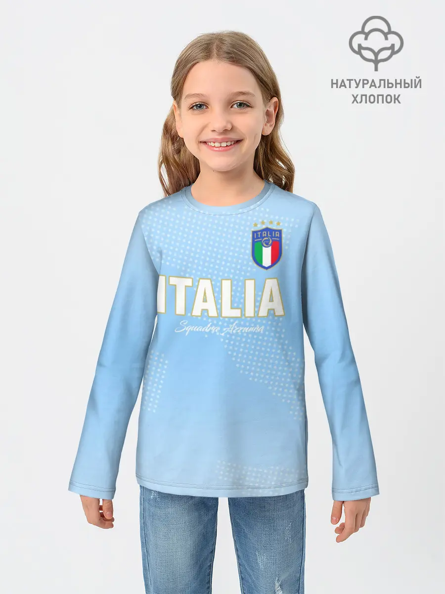 Детский лонгслив / Сборная Италии