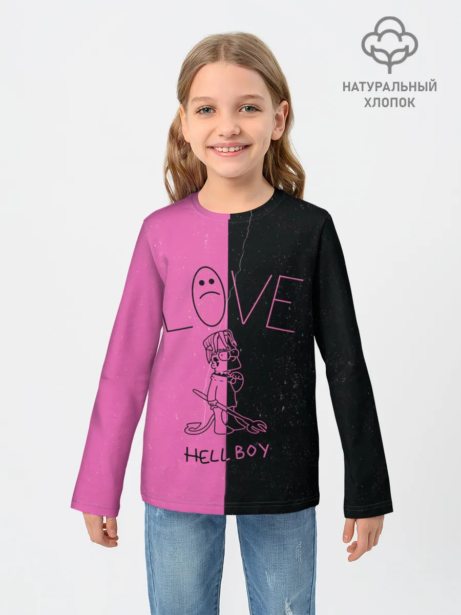 Детский лонгслив / Lil Peep