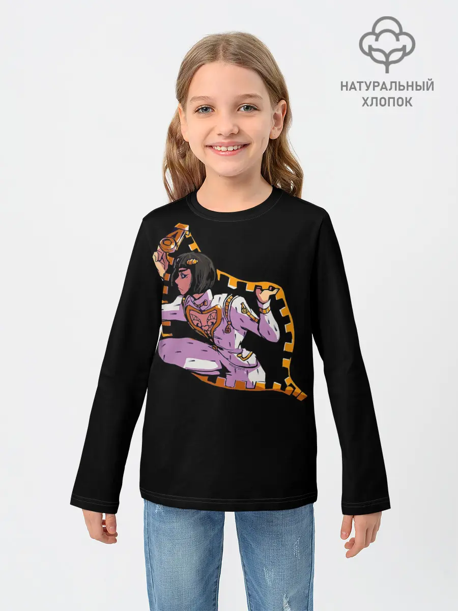 Детский лонгслив / JoJo Bizarre Adventure