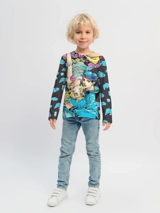 Детский лонгслив / JoJo Bizarre Adventure