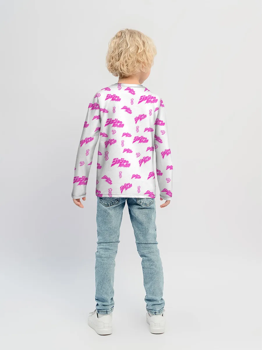 Детский лонгслив / JoJo Bizarre Adventure