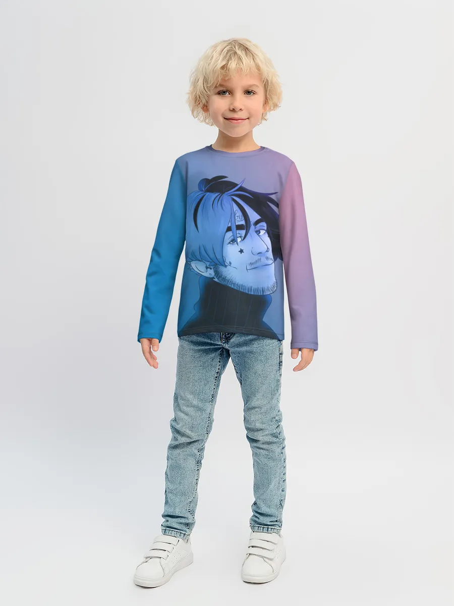 Детский лонгслив / Lil Peep Colors