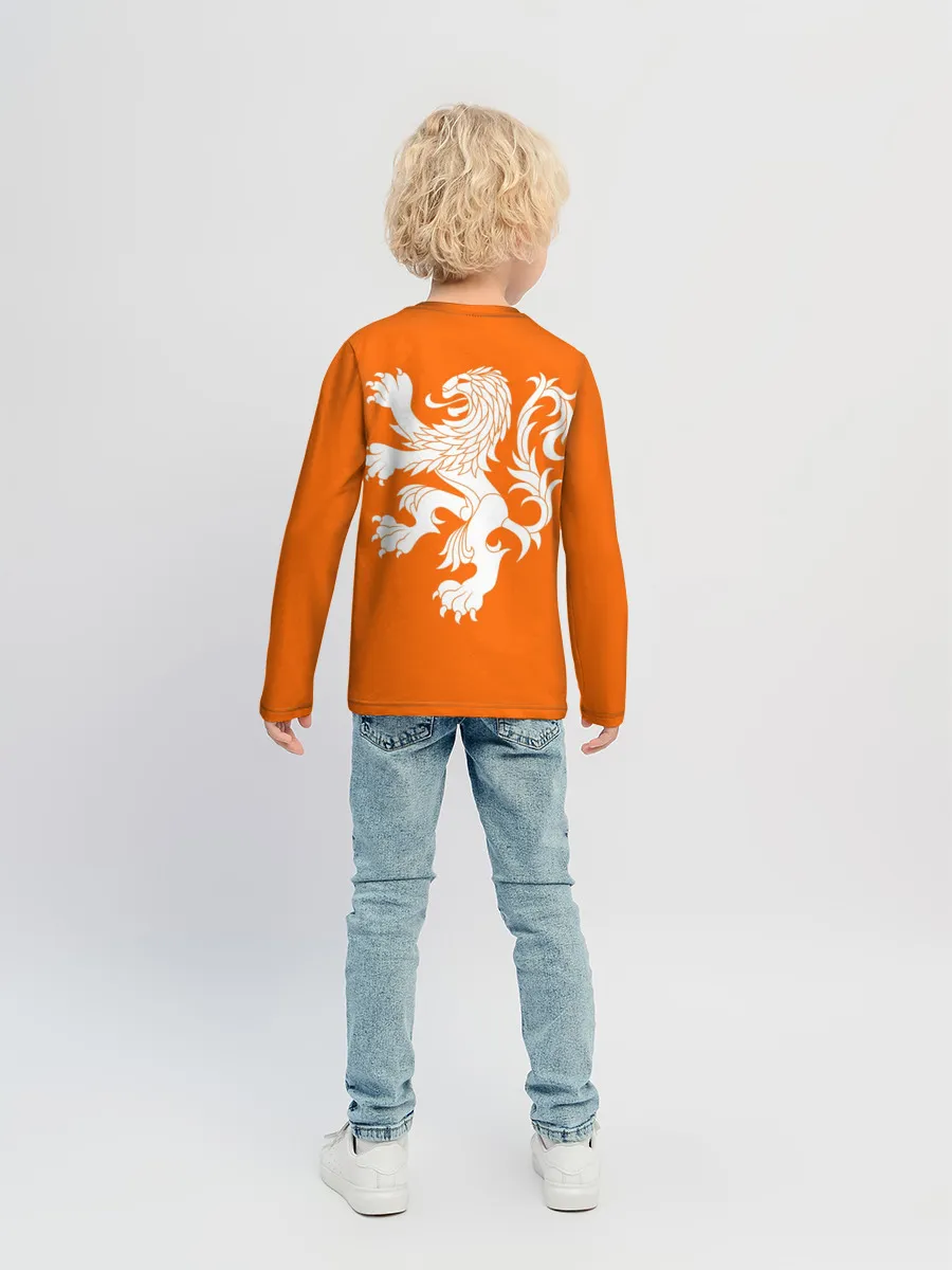 Детский лонгслив / Сборная Голландии