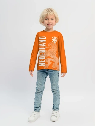Детский лонгслив / Сборная Голландии