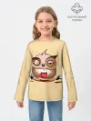 Детский лонгслив / Сова Кофеман