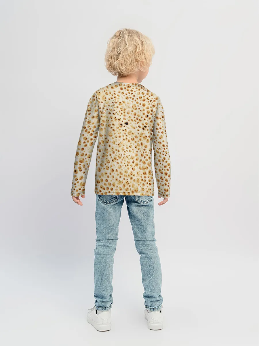 Детский лонгслив / Блин