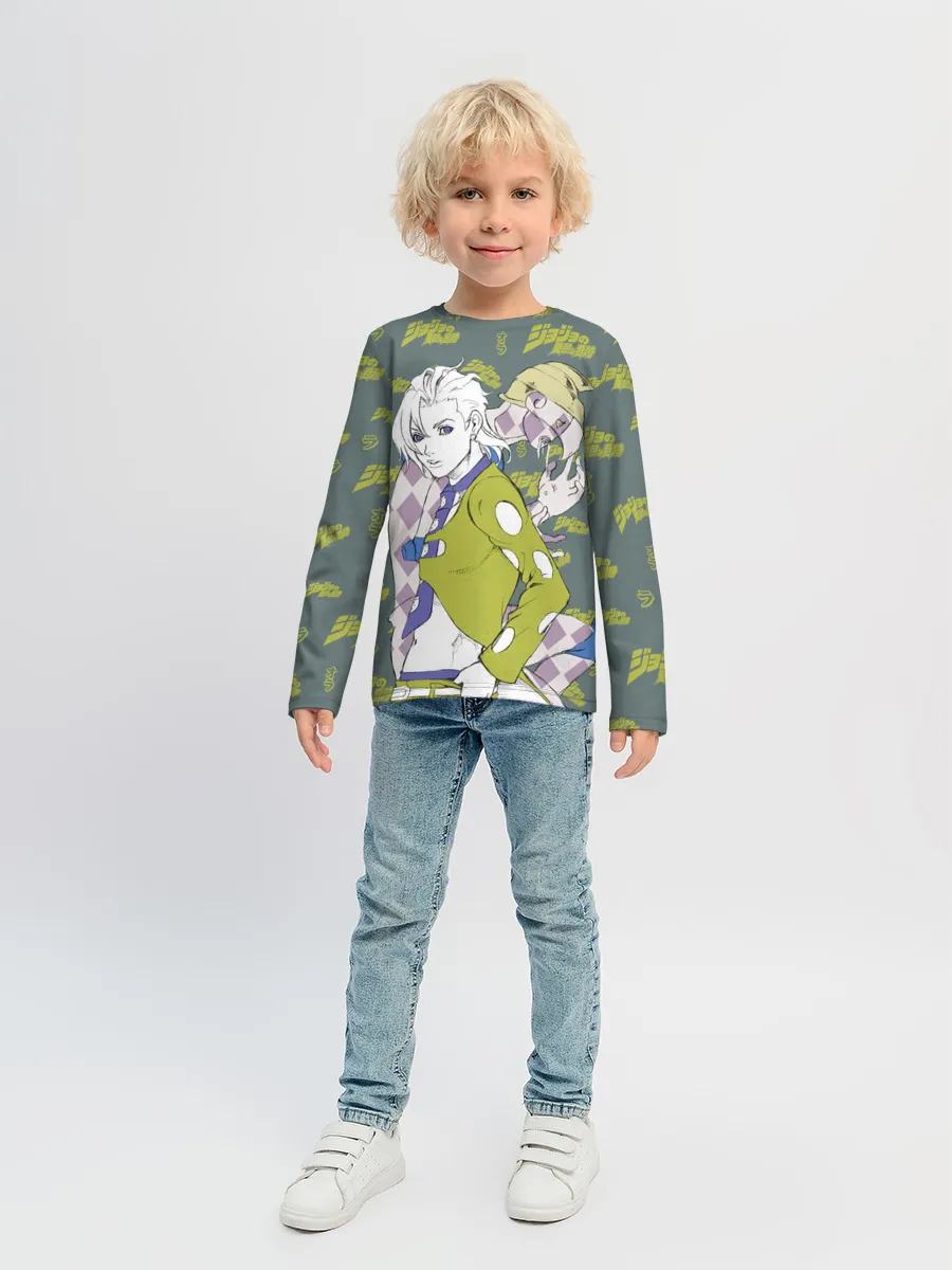 Детский лонгслив / JoJo Bizarre Adventure