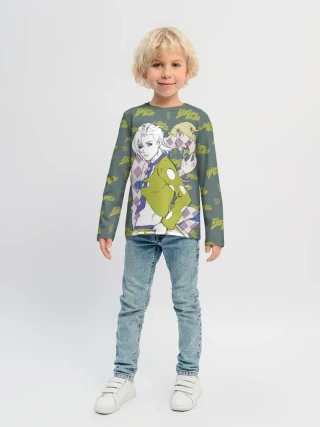 Детский лонгслив / JoJo Bizarre Adventure