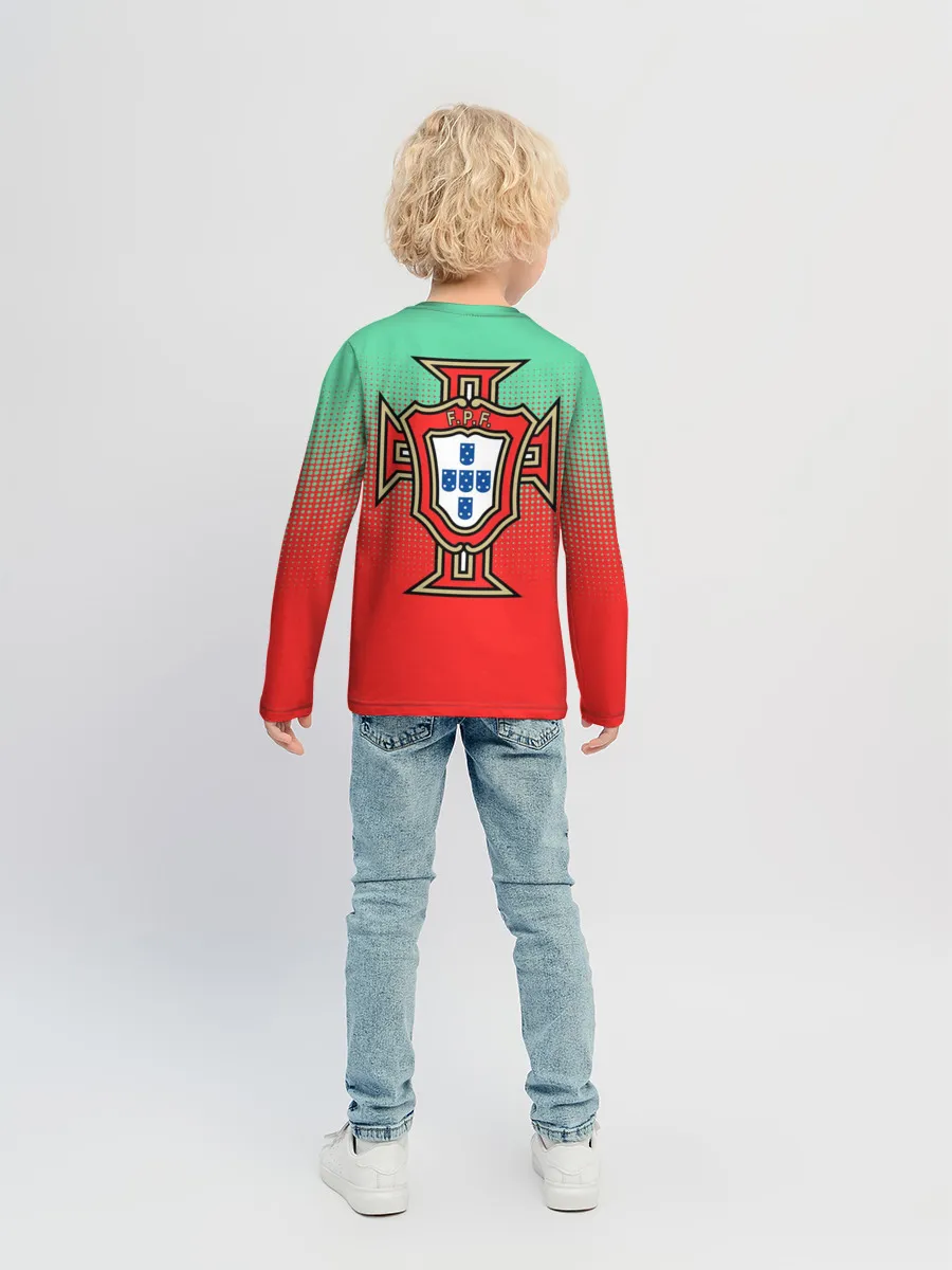Детский лонгслив / Сборная Португалии
