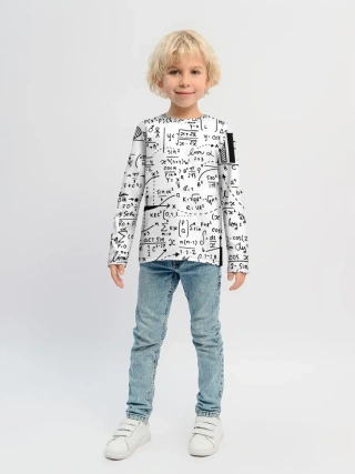 Детский лонгслив / Формулы