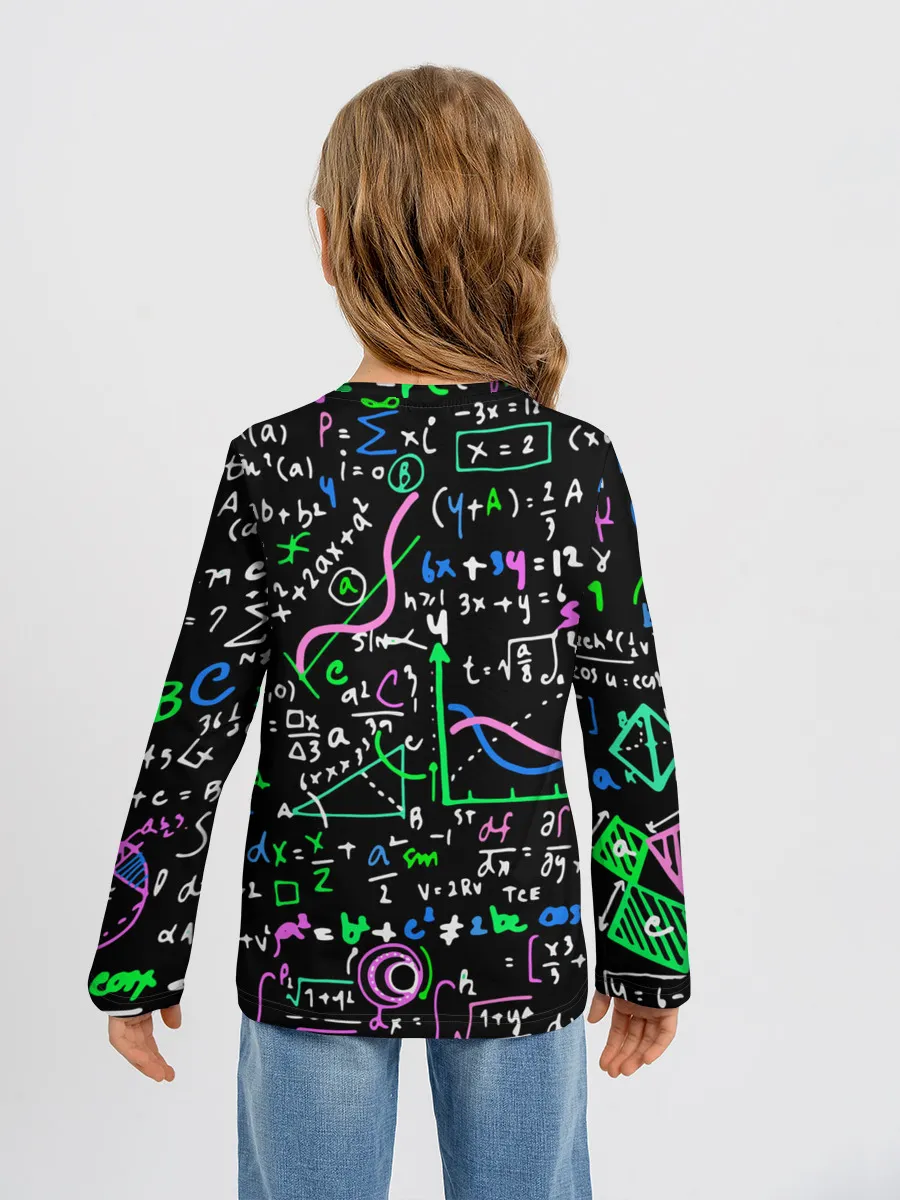 Детский лонгслив / Формулы