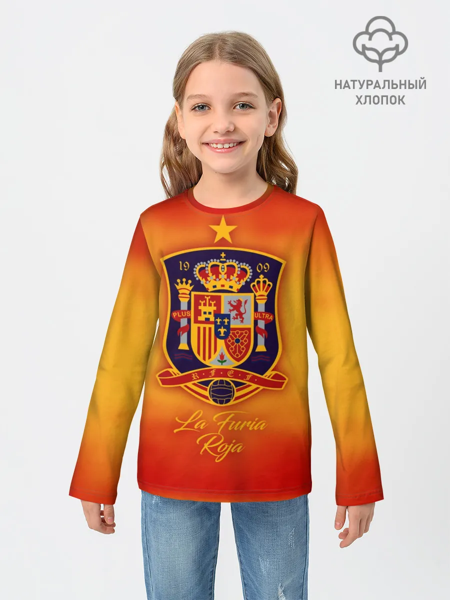 Детский лонгслив / Сборная Испании