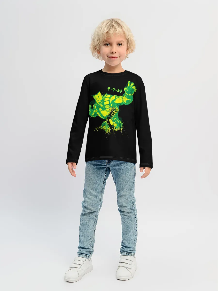 Детский лонгслив / JoJo Bizarre Adventure