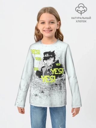 Детский лонгслив / JoJo Bizarre Adventure