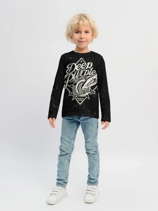 Детский лонгслив / Deep Purple