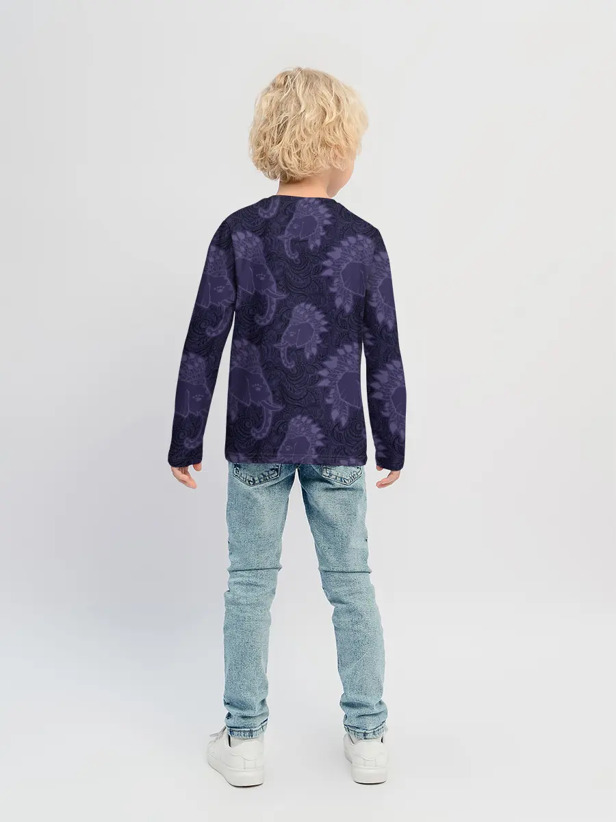 Детский лонгслив / Ганеша