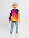 Детский лонгслив / Градиент