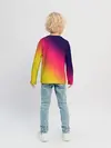 Детский лонгслив / Градиент