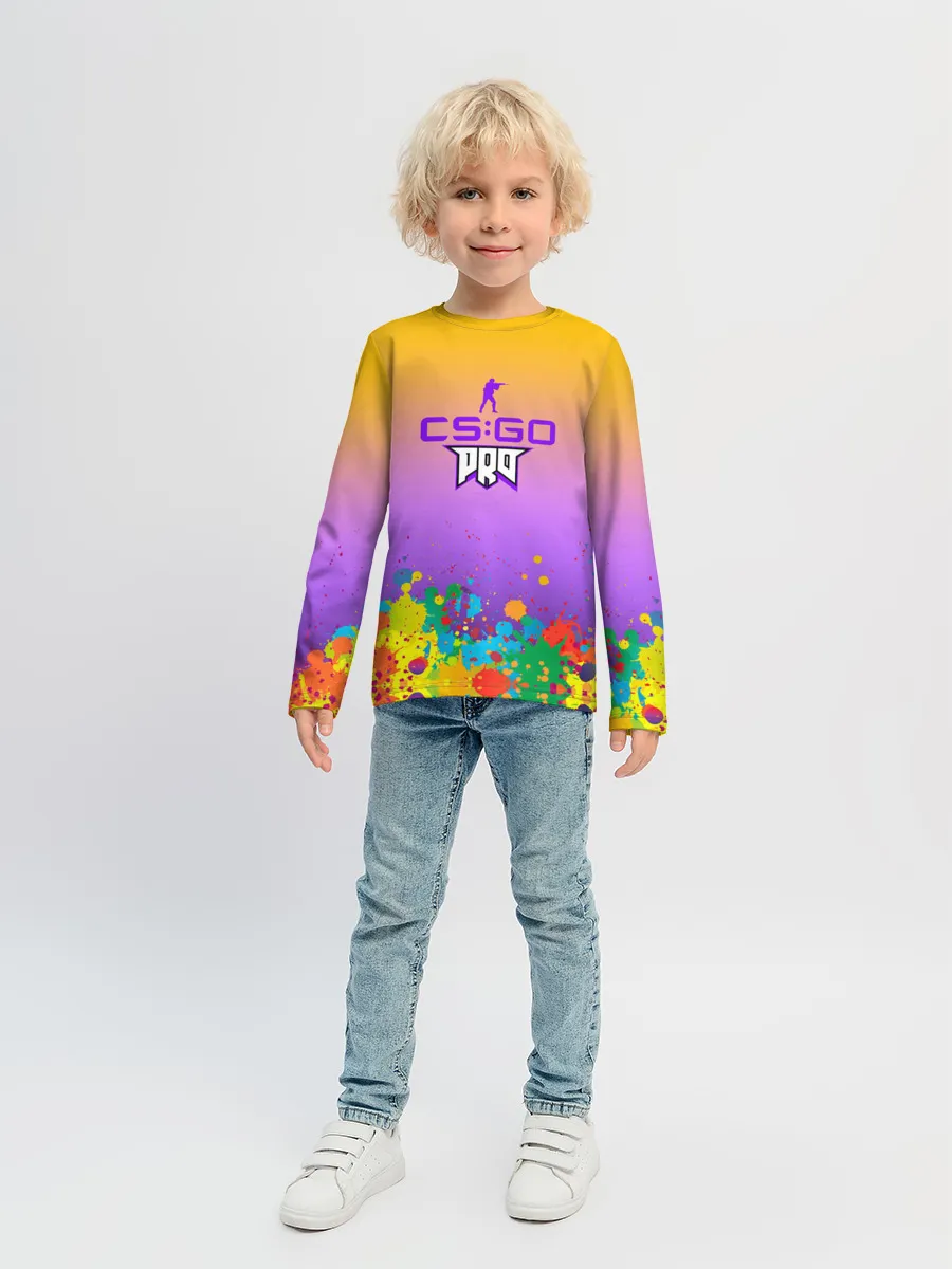 Детский лонгслив / pro100