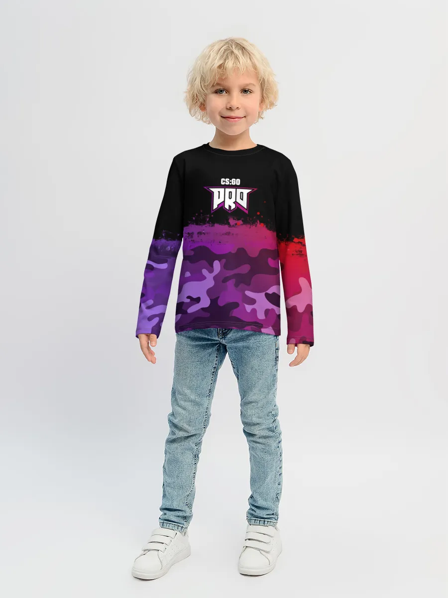 Детский лонгслив / pro100