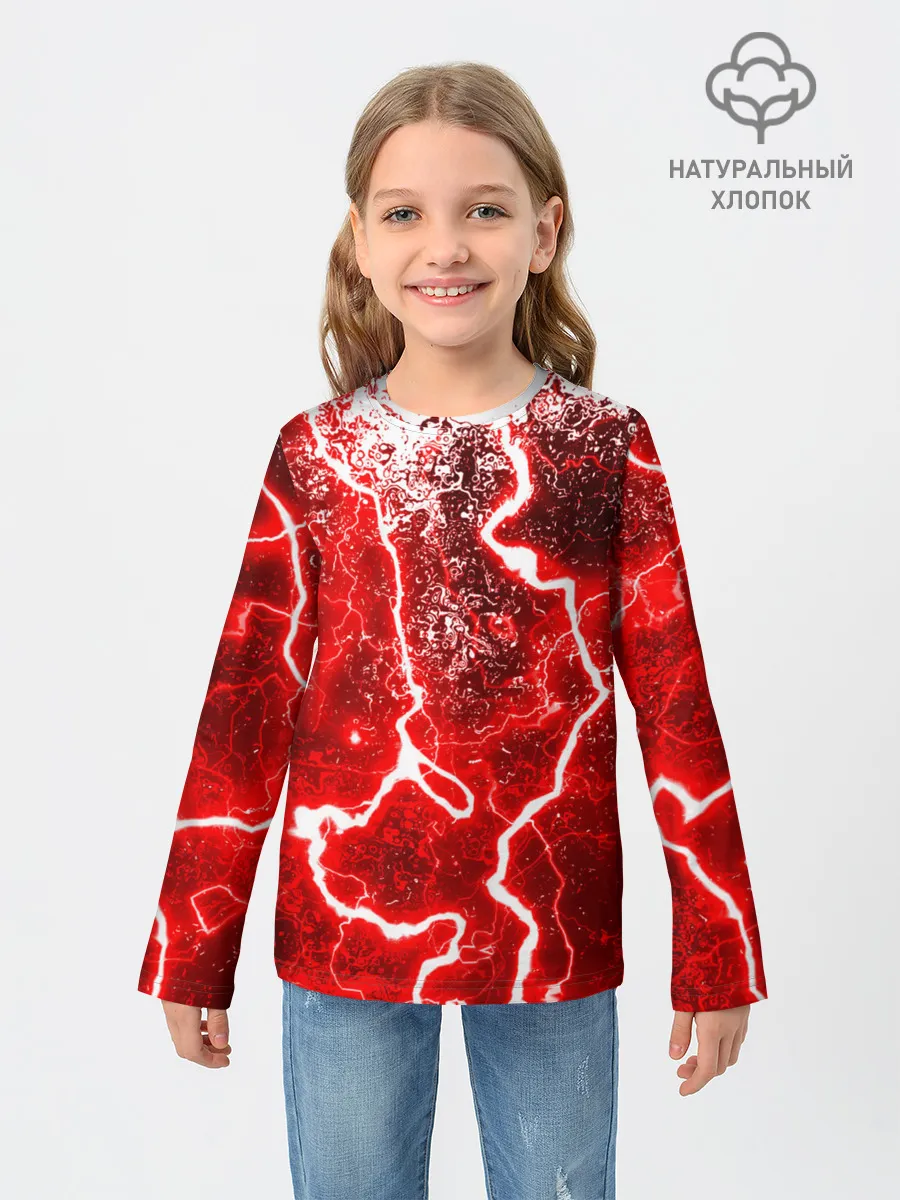 Детский лонгслив / БРЫЗГИ КРАСОК