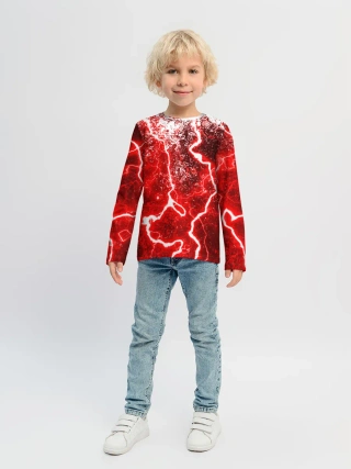 Детский лонгслив / БРЫЗГИ КРАСОК
