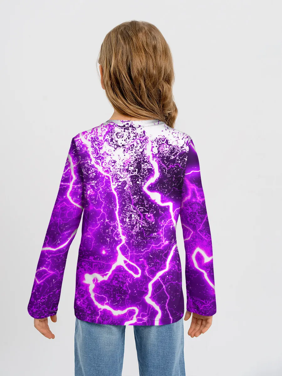 Детский лонгслив / НЕОНОВЫЙ STORM