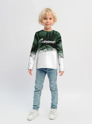 Детский лонгслив / Лето