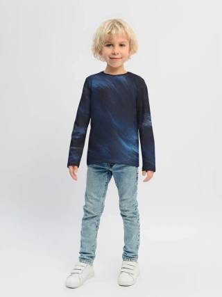 Детский лонгслив / ВОЛНЫ