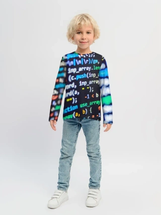 Детский лонгслив / ТЫЖ ПРОГРАММИСТ!