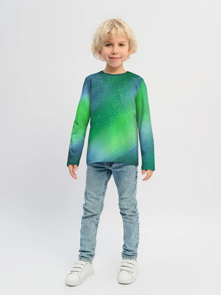 Детский лонгслив / КРАСКИ КОСМОСА