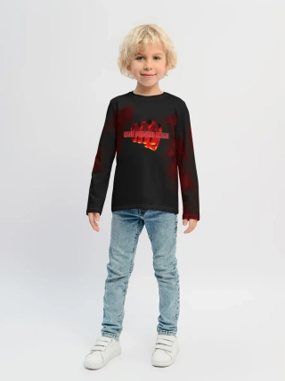 Детский лонгслив / Кулак ярости Сайтамы