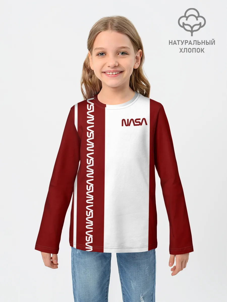 Детский лонгслив / NASA