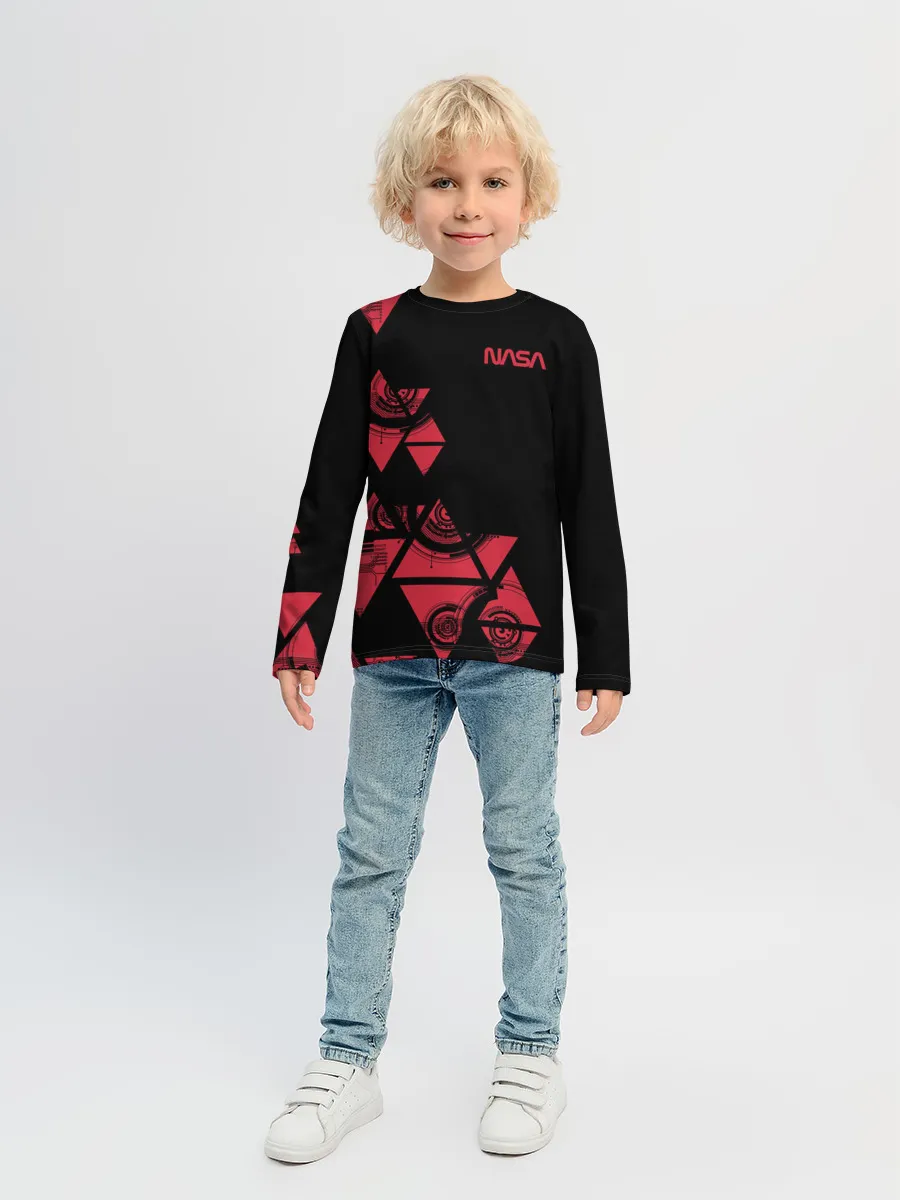 Детский лонгслив / NASA