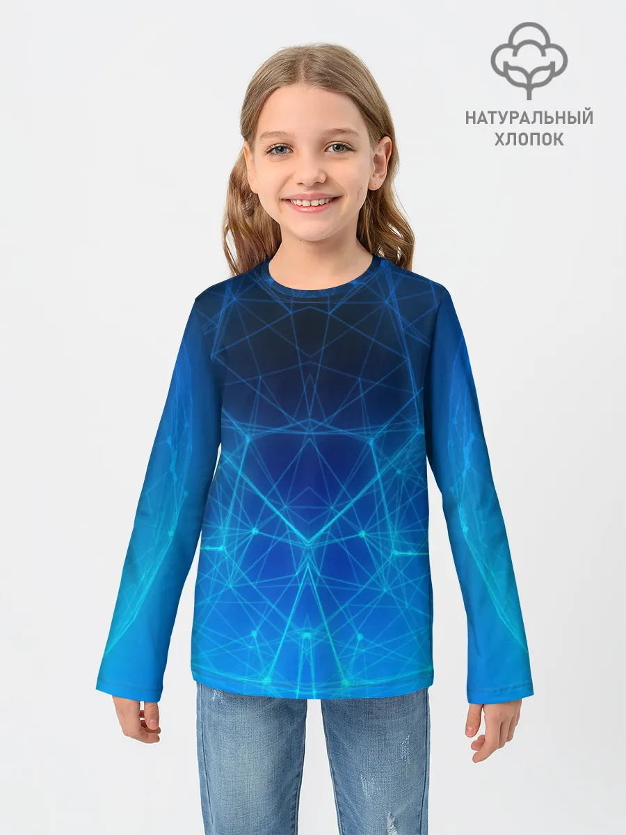 Детский лонгслив / НЕОНОВАЯ ЗАЩИТА