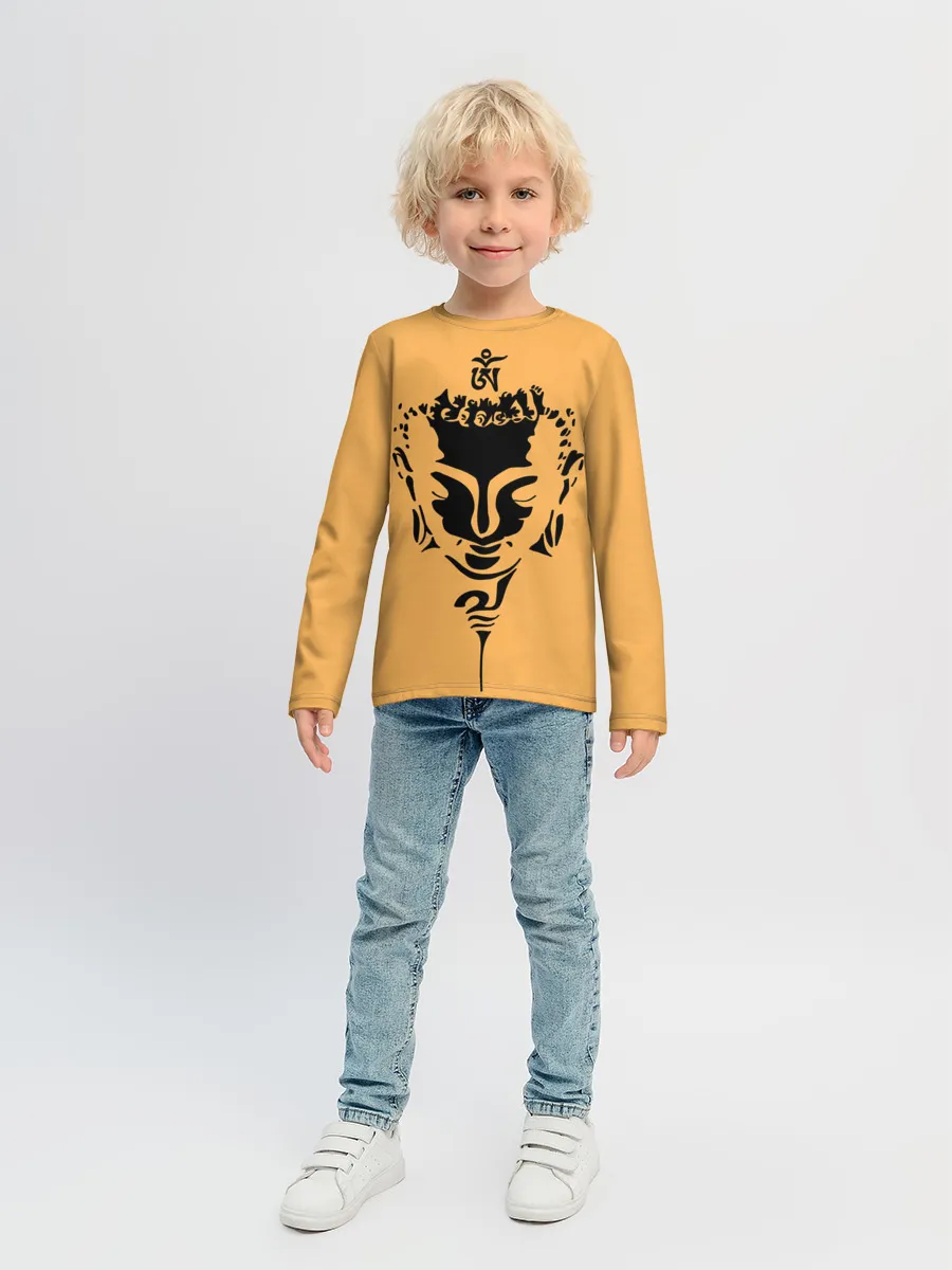 Детский лонгслив / Будда