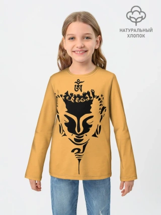Детский лонгслив / Будда
