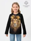 Детский лонгслив / Лев
