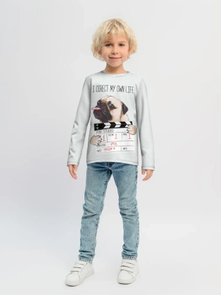 Детский лонгслив / I direct my own life