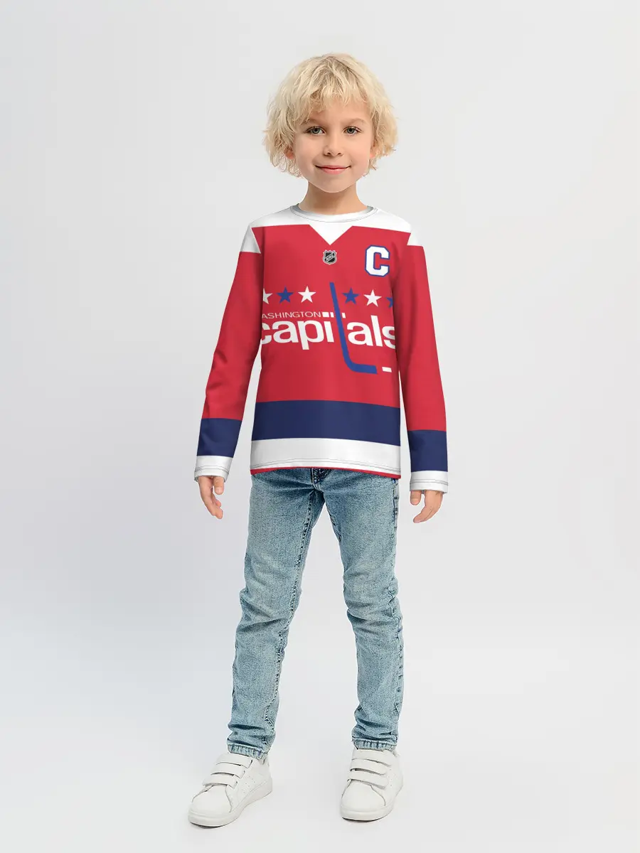 Детский лонгслив / Александр Овечкин