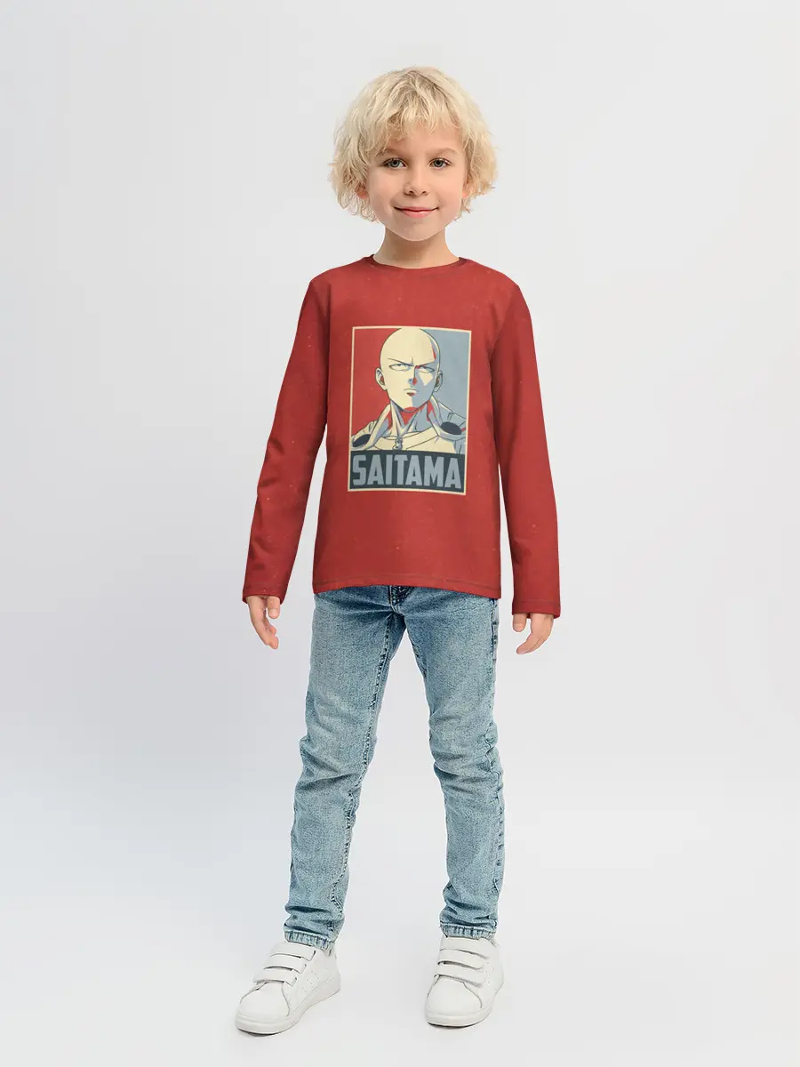 Детский лонгслив / Saitama