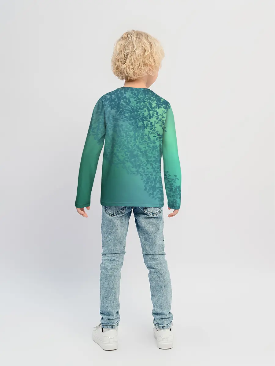 Детский лонгслив / Мир! Труд! Май! Ульяна!