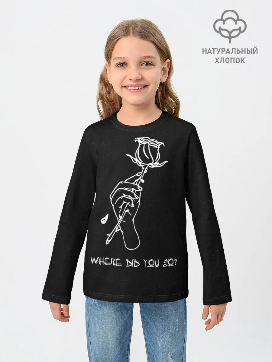 Детский лонгслив / Lil Peep