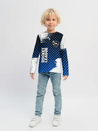 Детский лонгслив / ROCKET LEAGUE