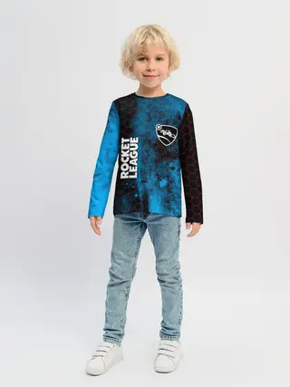 Детский лонгслив / ROCKET LEAGUE