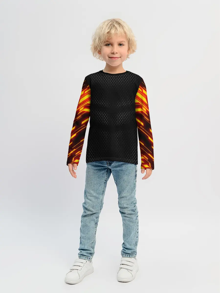 Детский лонгслив / СТАЛЬНАЯ БРОНЯ