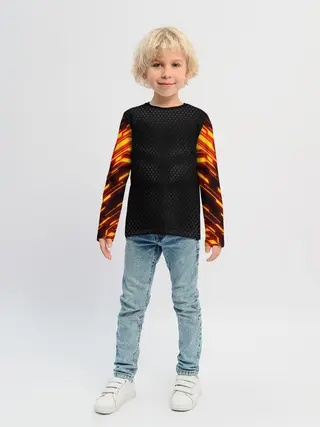 Детский лонгслив / СТАЛЬНАЯ БРОНЯ