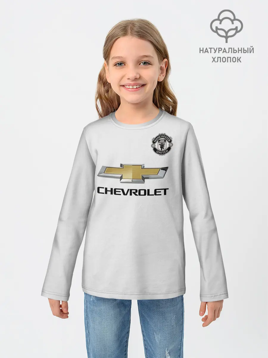 Детский лонгслив / MU away 19-20