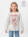 Детский лонгслив / GO HARD